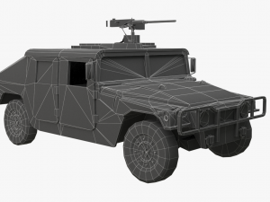 hummer humvee 3D Модель