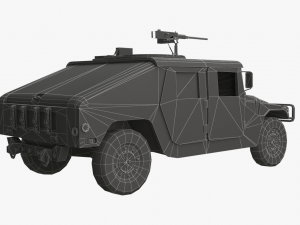 hummer humvee 3D Модель