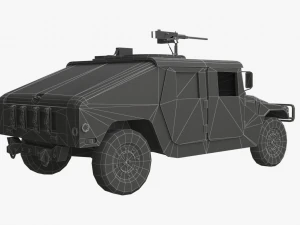 hummer humvee 3D Model