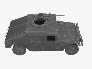 hummer humvee 3D Модель