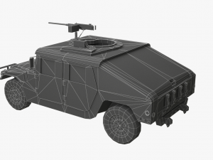 hummer humvee 3D Модель