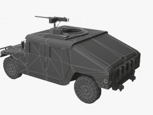 hummer humvee 3D Model