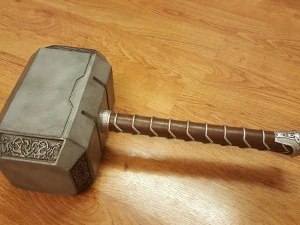 life size thors hammer 3D Print Model