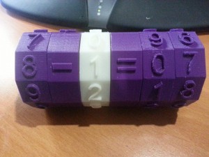 math spinner toy 3D Baskı Modeli