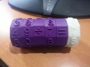 math spinner toy 3D Baskı Modeli