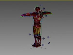 iron man 3D Model