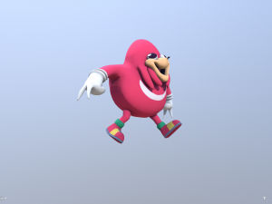 ugandan knuckles Modello 3D