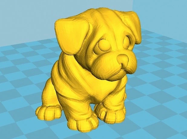 dog 3D Model .c4d .max .obj .3ds .fbx .stl .blend 