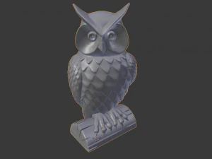 beautiful owl 3D Model