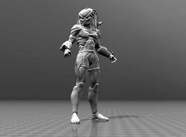 predator 3D Model .c4d .max .obj .3ds .fbx .stl .blend 