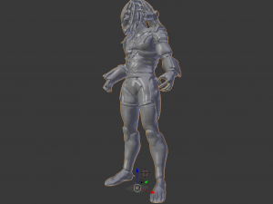 predator 3D 모델