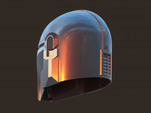 mandalorian helmet 3D Model