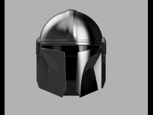 mandalorian helmet 3D Model