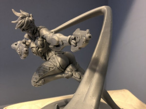 Overwatch - Tracer - Action Pose 3D Print Model