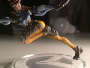 Overwatch - Tracer - Action Pose 3D Print Model