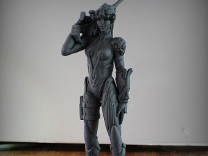 Overwatch - Widowmaker - 75mm Scale Model 3D Print Model