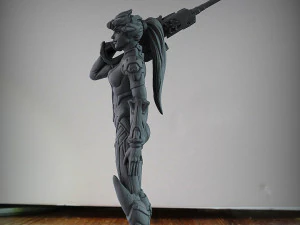 Overwatch - Widowmaker - 75mm Scale Model 3D Print Model