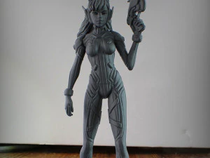 Overwatch - DVa Full figurine 3D Print Model