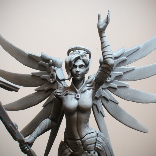Overwatch - Collection of figures 3D 프린트 모델 .c4d .max .obj .3ds .fbx .stl .blend 