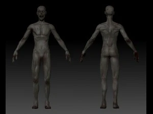 zombie 3D Model
