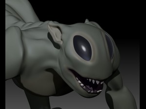 alien 3D 모델