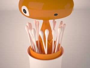 alessi pisellino 3D मॉडल