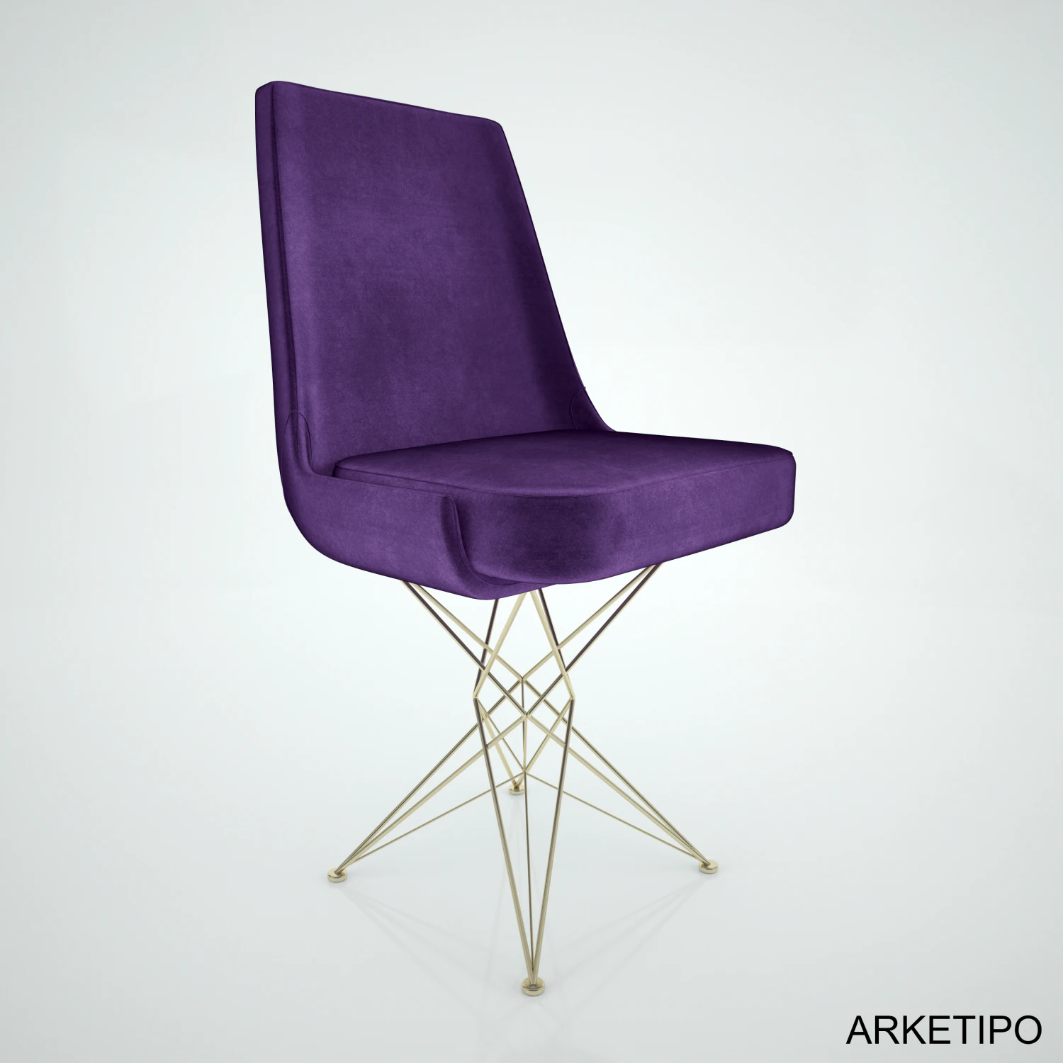 arketipo athena chair 3D Model .c4d .max .obj .3ds .fbx .stl .blend 