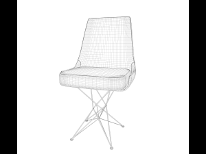 arketipo athena chair Modello 3D