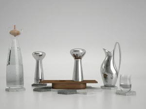 geor jensen set Model 3D