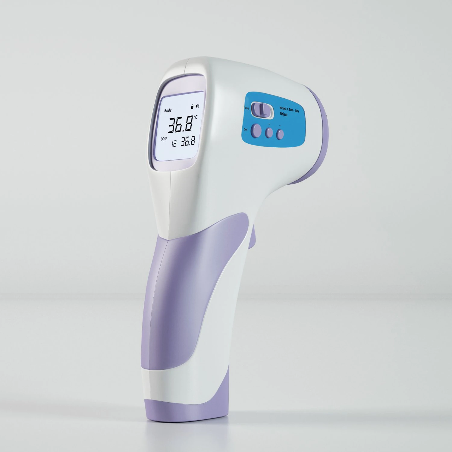 Infrared thermometer 3D Model .c4d .max .obj .3ds .fbx .stl .blend 