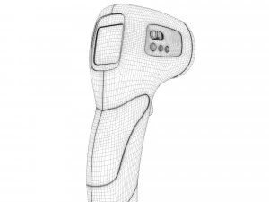 Infrared thermometer 3D Model