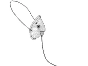 Oxygen mask 3D Model