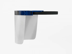 Protective visor virus 3D Model