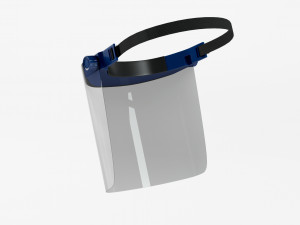 Protective visor virus 3D-Modell