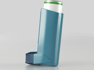 Asthma inhaler 3D Model