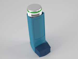 Asthma inhaler 3Dモデル