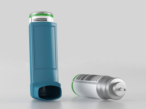 Asthma inhaler 3Dモデル