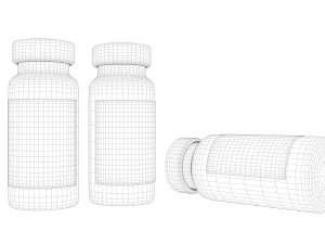 Vaccine Covid 3D Model