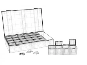 Pillbox 3D Model