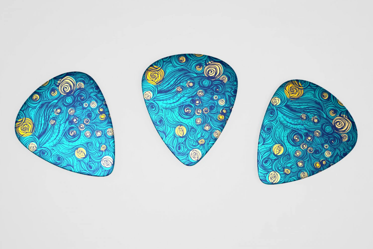 पेलट्रम गिटार 3D मॉडल .c4d .max .obj .3ds .fbx .stl .blend 