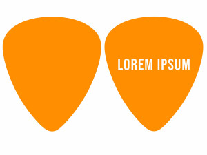 Plectrum guitar 3D Model