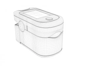 Pulse oximeter 3D Model