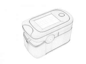 Pulse oximeter 3D Model