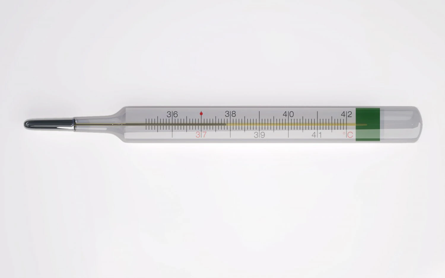 Thermometer 3D Model .c4d .max .obj .3ds .fbx .stl .blend 