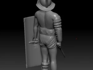 the printable model gladiator 3D Print Model