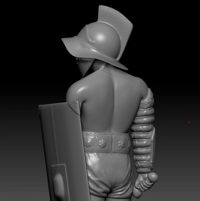 Download the printable model gladiator 3D Model