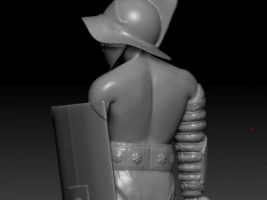 the printable model gladiator 3D Print Model