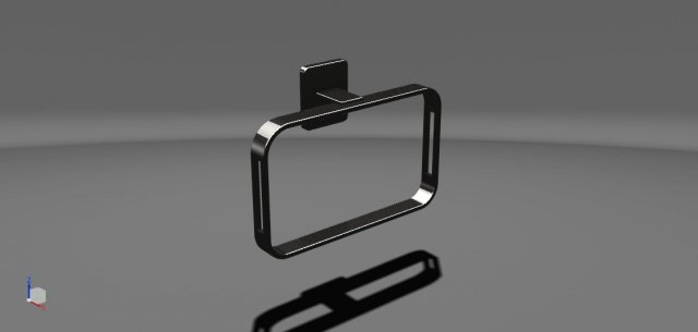 towelhanger 3D 模型 .c4d .max .obj .3ds .fbx .stl .blend 