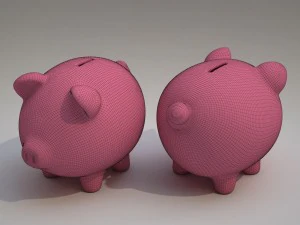 piggy bank 3D Model