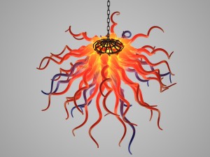chandelier glass blown 3D Model